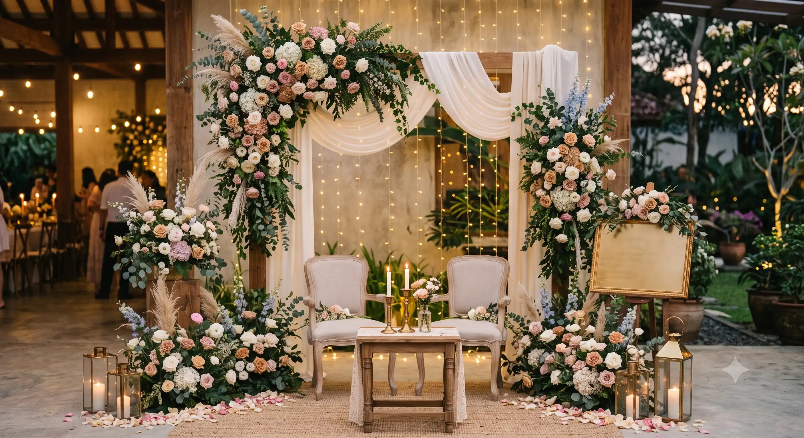 Backdrop Wedding